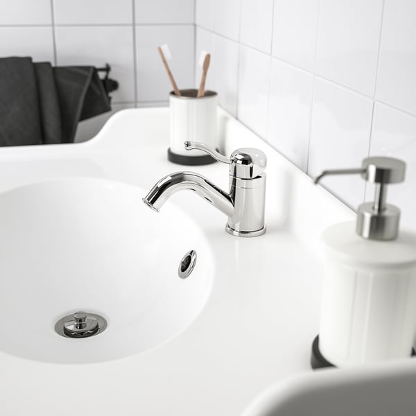 LILLSVAN Bathroom faucet, chrome plated IKEA