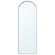 LINDBYN Mirror, black, 23 5/8x66 7/8 "