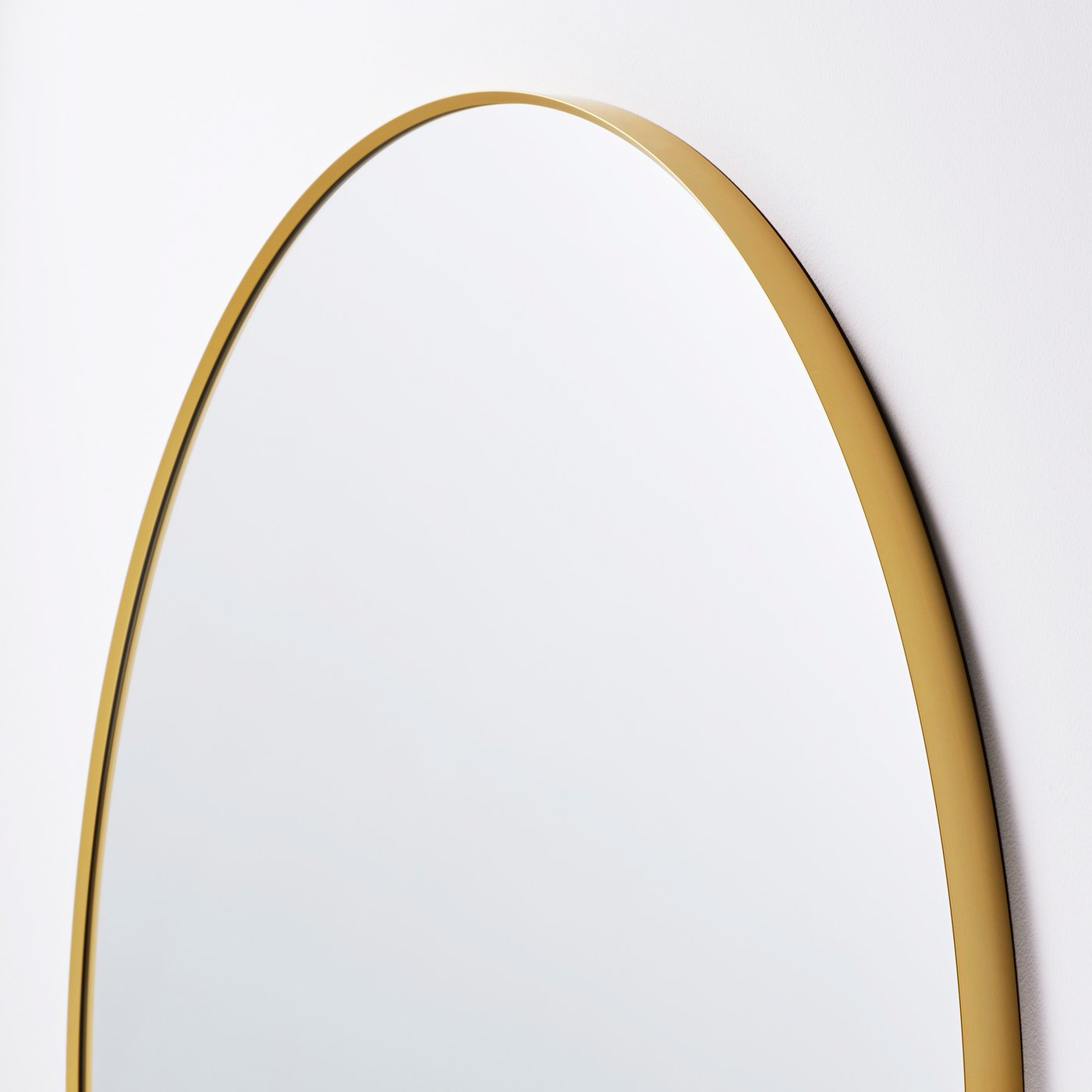 IKEA リンドビーン80㌢ゴールド LINDBYN mirror, gold-colour, 80 cm (311/2