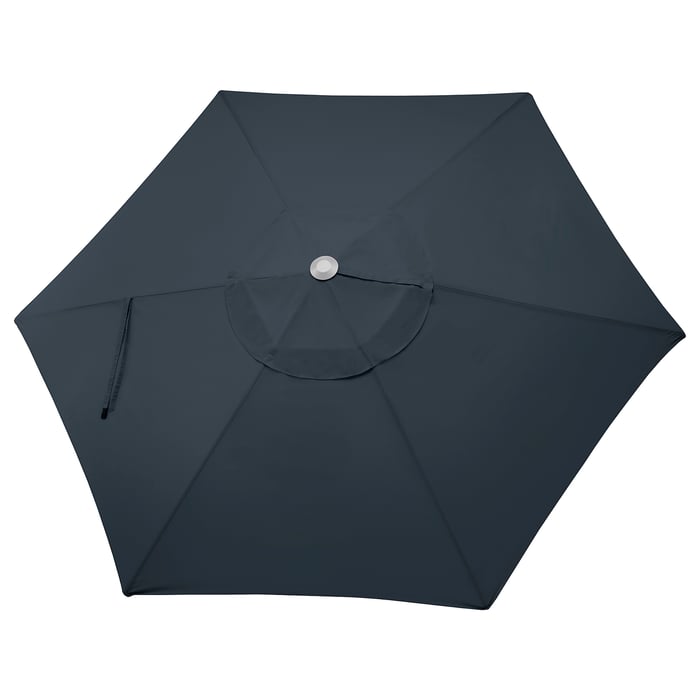 LINDÖJA Umbrella canopy, dark blue, 300 cm (1181/8") IKEA CA