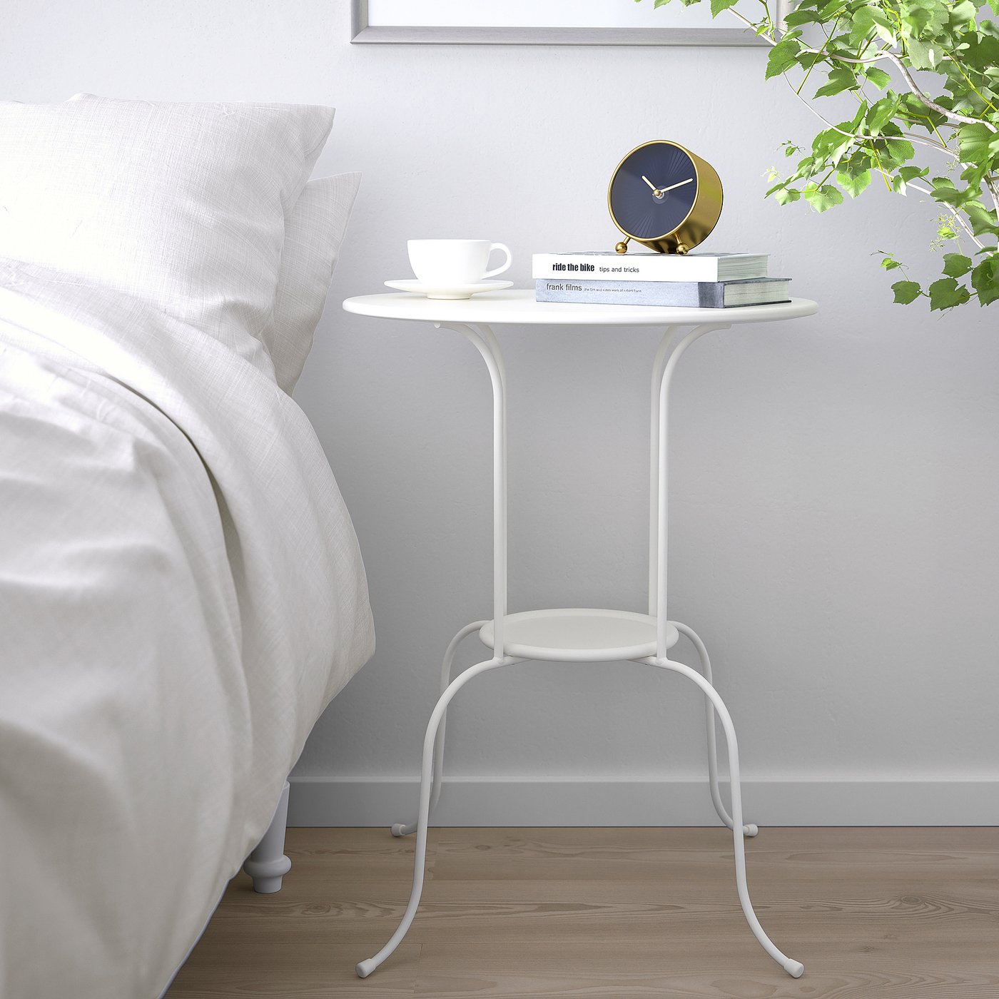 Lindved Side Table White Ikea