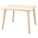 LISABO Coffee table, ash veneer, 27 1/2x27 1/2 "