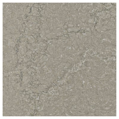 LOCKEBO Custom countertop, gray marble/glitter effect/glass composite, 1 1/8 "