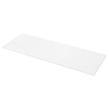 LOCKEBO Custom countertop, white/glass composite, 1 1/8 "