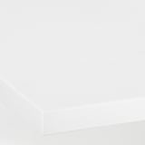 LOCKEBO Custom countertop, white/glass composite, 1 1/8 "