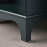 LOMMARP Bookcase, dark blue-green, 25 5/8x78 3/8 "