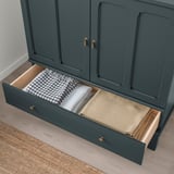 LOMMARP Cabinet, dark blue-green, 40 1/8x39 3/4 "
