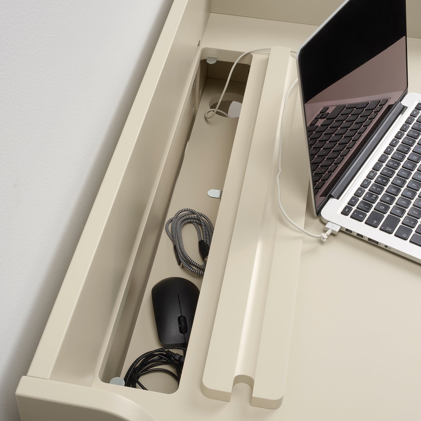 LOMMARP desk, light beige, 90x54 cm (353/8x211/4