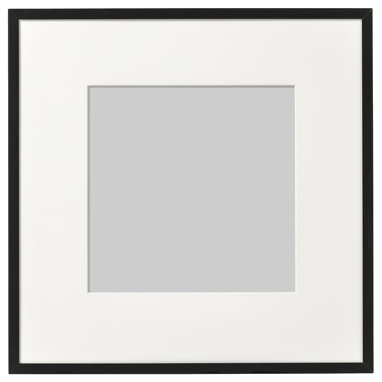 LOMVIKEN frame, black, 32x32 cm (12 ½x12 ½") IKEA CA