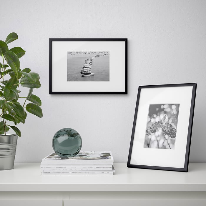 LOMVIKEN frame, black, 20x25 cm (8x10") IKEA CA
