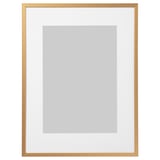LOMVIKEN Frame, gold-colour, 12x16 "