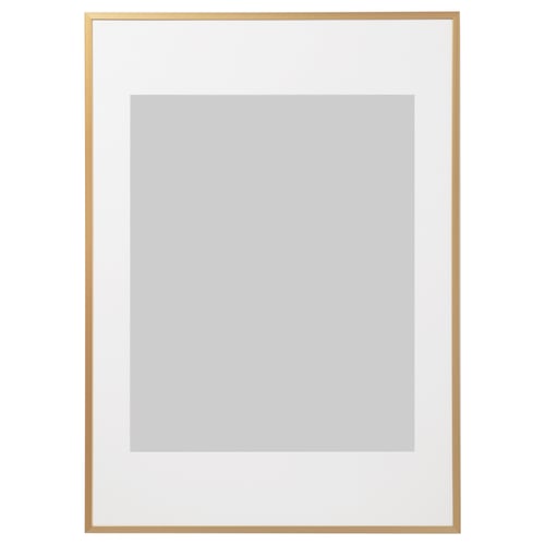 Lomviken Frame Gold Colour 19 X27 50x70 Cm Ikea Ca