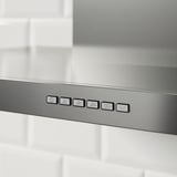 LUFTBUREN Wall mounted range hood, Stainless steel