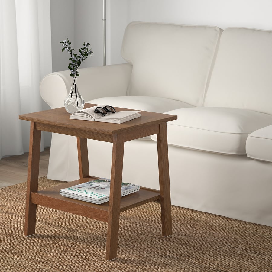 LUNNARP side table, brown, 55x45 cm (215/8x173/4") IKEA CA