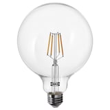 LUNNOM LED bulb E26 450 lumen, dimmable/globe clear glass, 5 "