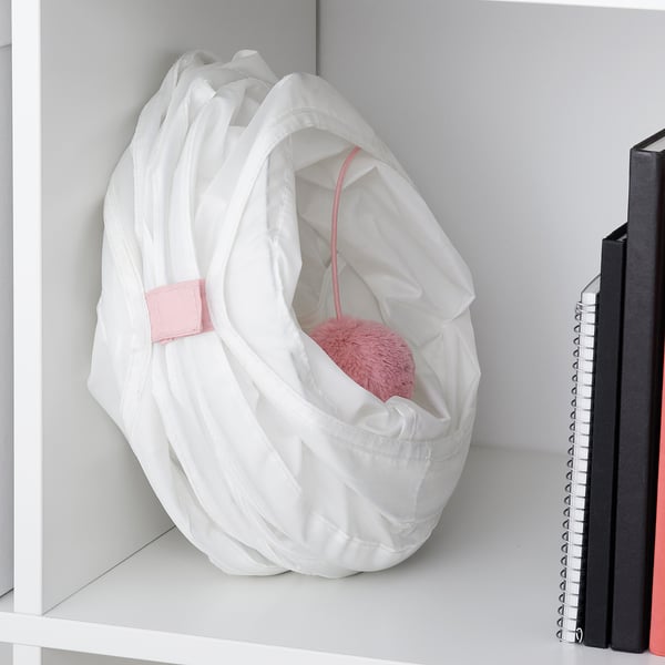 Lurvig Play Tunnel For Cat White Pink Ikea
