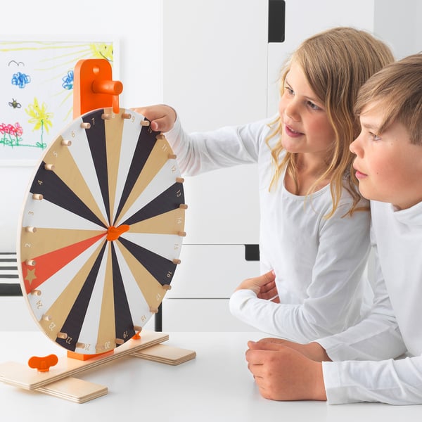 LUSTIGT Spinning wheelgame IKEA CA
