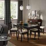 MALINDA Chair pad, light beige, 16/14x15x3 "