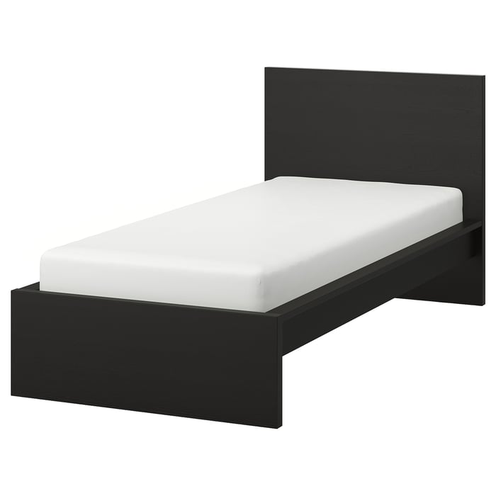 MALM Bed frame, high blackbrown (CA) IKEA CA
