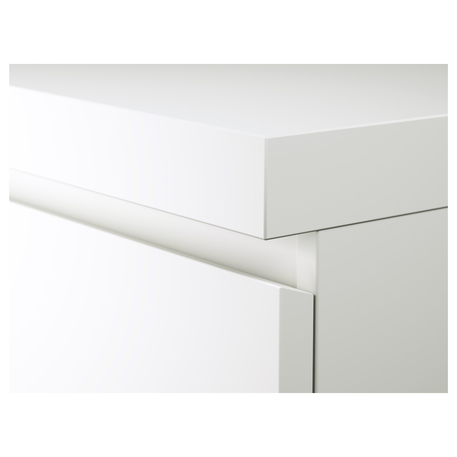 MALM Desk, white, 551/8x255/8" (140x65 cm) IKEA