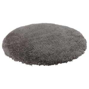MALÖRTSMOTT Chair pad, gray, 12 5/8 "