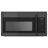 MEDELNIVÅ Over the range microwave, black Stainless steel