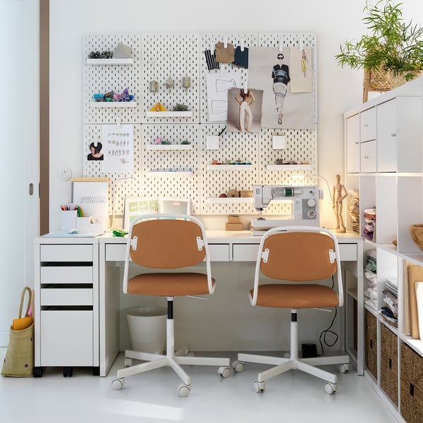 Micke Drawer Unit Drop File Storage White 133 4x291 2 35x75 Cm Ikea