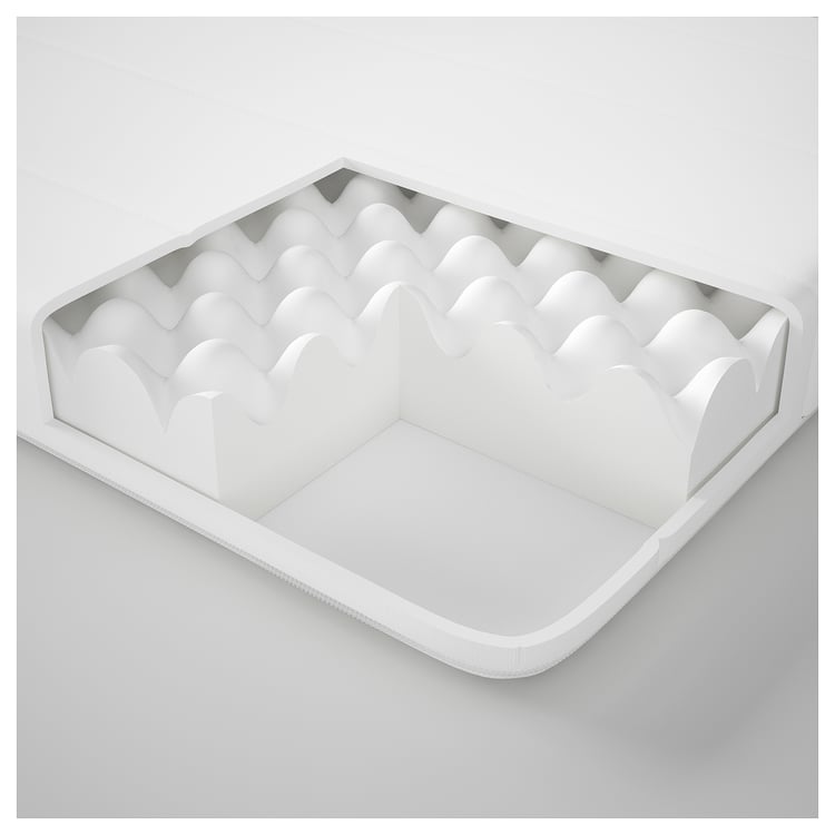MINNESUND Foam mattress, firm/white, Twin IKEA CA