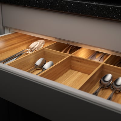 MITTLED LED ktchn drawer lighting w sensor, dimmable white, 23 "