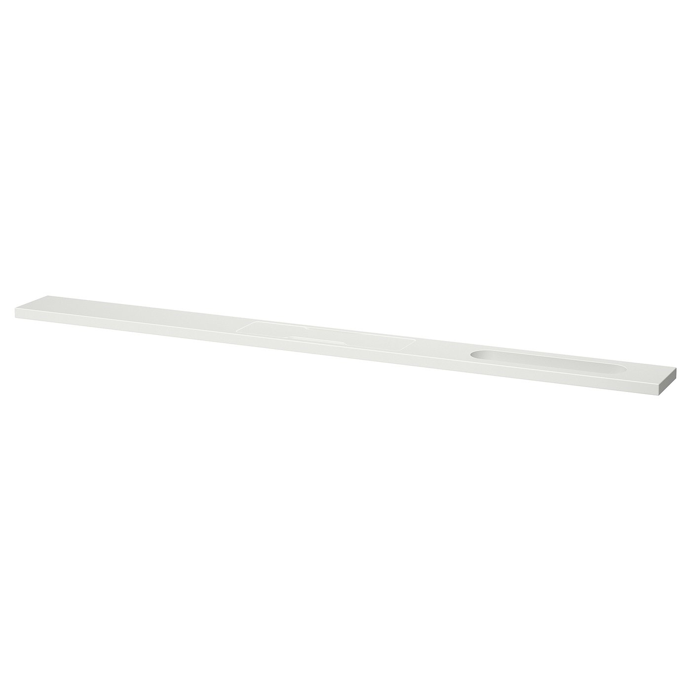 MITTZON Plug-in module - white 140x12 cm (55 1/8x4 3/4 ")