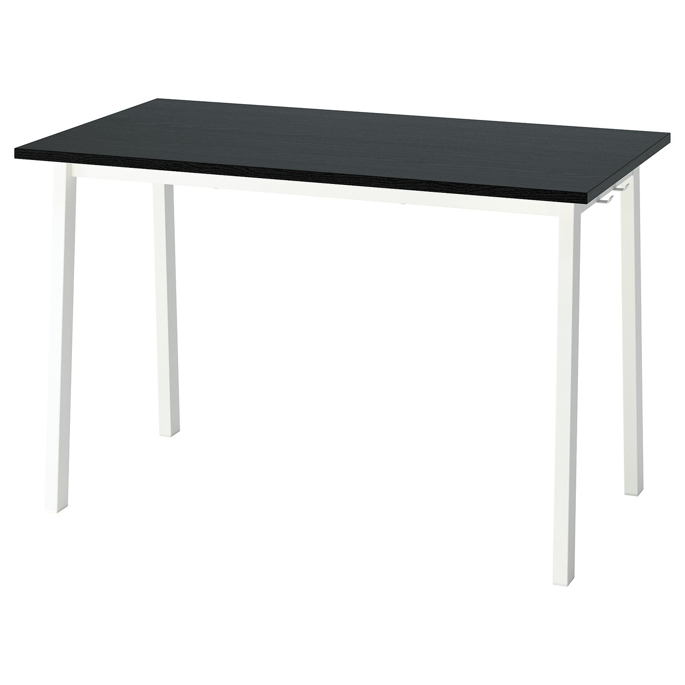 MITTZON tabletop, black stained/ash veneer, 120x68 cm (471/4x263/4