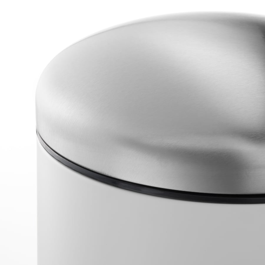 MJÖSA pedal bin, white, 12 l (3 gallon) IKEA CA