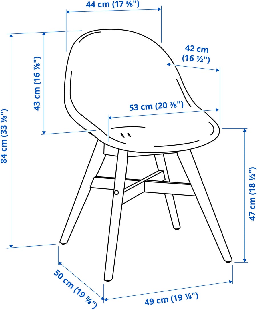 MÖCKELBY / FANBYN table and 6 chairs, oak/white, 235x100 cm (921/2x393