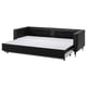 Option: MORABO Sofabed, Grann/Bomstad black/metal