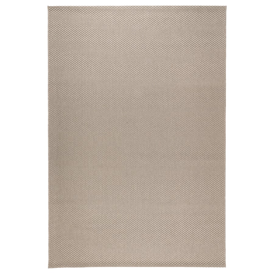 MORUM rug flatwoven, in/outdoor, beige, 200x300 cm (6'7"x9'10") IKEA CA