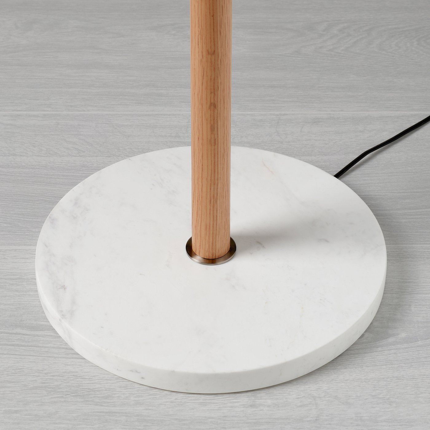 IKEA MOSSPLYM モッスプリム　オパールホワイト ガラス/オーク MOSSPLYM floor uplighter/reading lamp, opal white glass/oak, 180