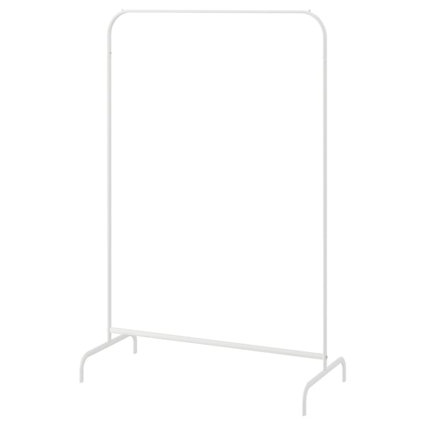 MULIG Clothes rack, white, 39x59 7/8 "