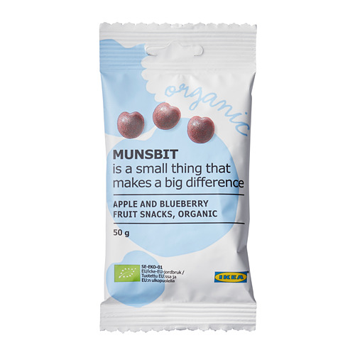 MUNSBIT Fruit snacks IKEA