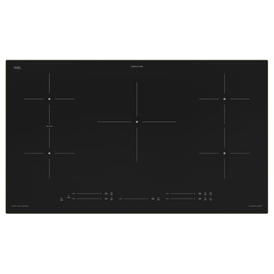 NEDERSTA Induction cooktop, black, 36 "