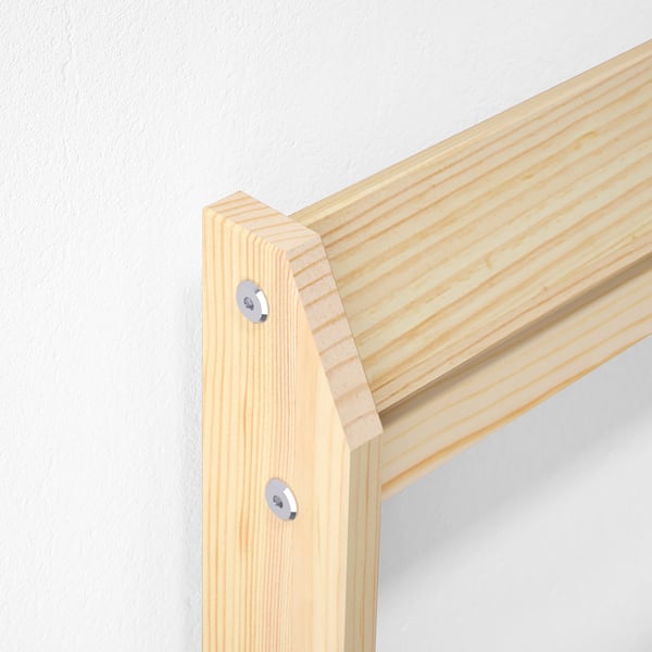 NEIDEN Bed frame, pine/Luröy, Twin