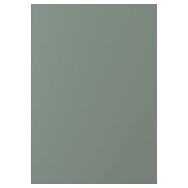 NICKEBO Door, matte gray-green, 21x30 "
