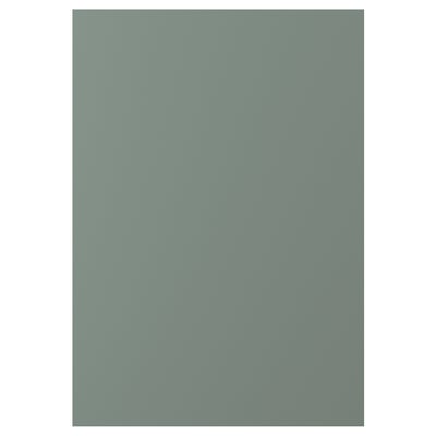 NICKEBO Door, matte gray-green, 21x30 "
