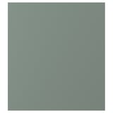 NICKEBO Door, matte gray-green, 18x20 "