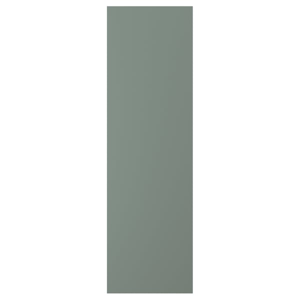NICKEBO Door, matte gray-green, 18x60 "