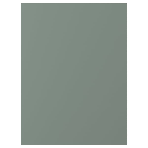 NICKEBO Door, matte gray-green, 15x20 "