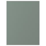 NICKEBO Door, matte gray-green, 15x20 "