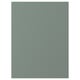 NICKEBO Door, matte gray-green, 15x20 "