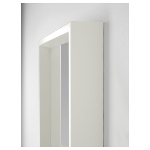 NISSEDAL mirror, white, 40x150 cm (153/4x59") IKEA CA