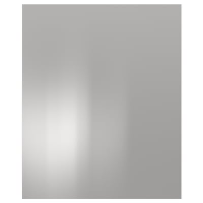 NOGSTA Cover panel, stainless steel, 25x30 "