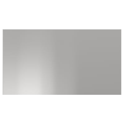 NOGSTA Drawer front, stainless steel, 18x10 "